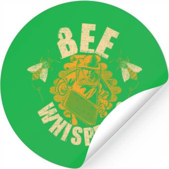 Discover Beekeeper Bee Whirer Apiarist Stickers