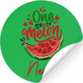 Discover One In A Melon Nene Stickers