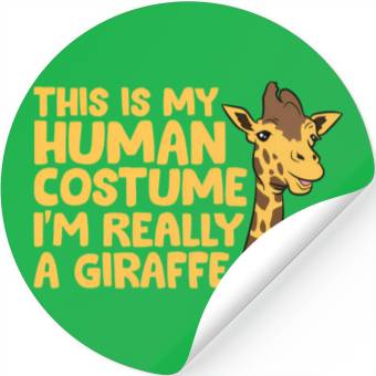 Discover Giraffe Giraffe I'M Really A Giraffe Stickers