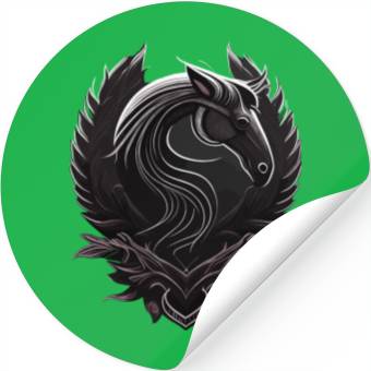Discover Horseshoe and Horse Stickers