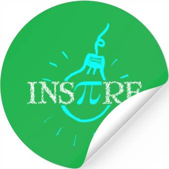 Discover Inspire Pi Mathematician Science Nerd Stickers