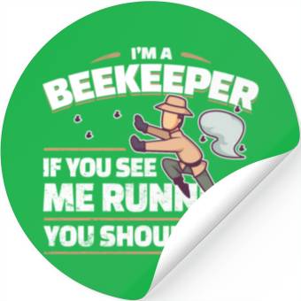 Discover Beekeeper Joke Stickers