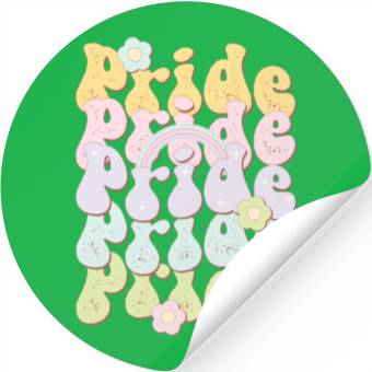 Discover Pride Rainbow, LGBT Pride Month Stickers