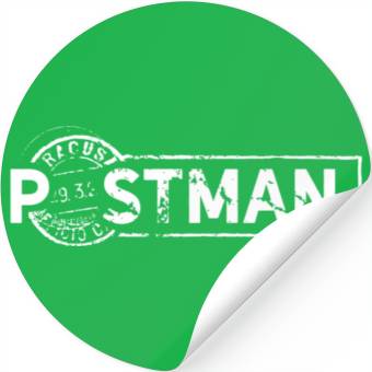 Discover Postal Worker Postman Mailman Carrier Courier Stickers