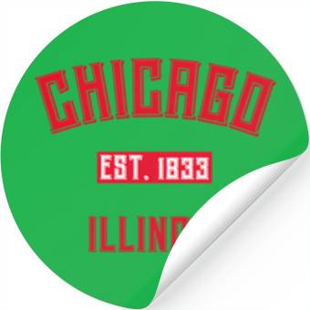 Discover Chicago Stickers