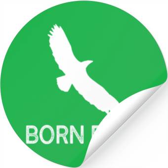 Discover Born Free Flying Eagle Stickers