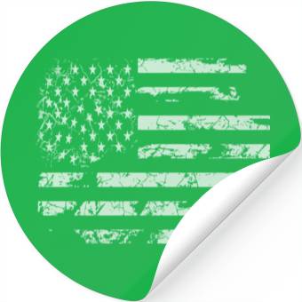 Discover Distressed Usa Flag Stickers
