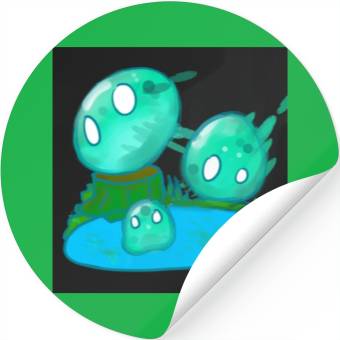 Discover Swamp Slime Stickers
