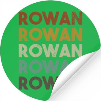 Discover Rowan 80S Style Stickers