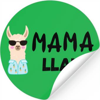 Discover mama llama Stickers