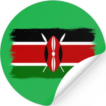 Discover Kenyan Flag Kenya Stickers