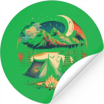 Discover Wild Night Lighting Stickers