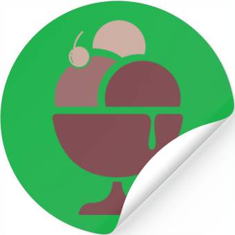Discover ice cream Stickers