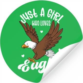 Discover Girls Eagle, Funny Eagle Stickers, Eagle Loverstatement