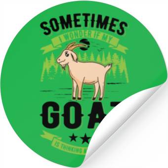 Discover Goat Gift Host Stickers
