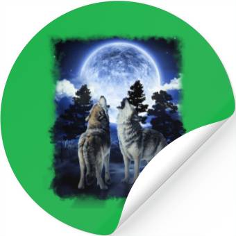 Discover The Mountain Men'S Wolf Native American Stickers