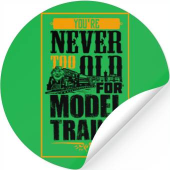 Discover Model Train For A Model Builder Stickers