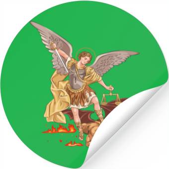 Discover St Michael The Archangel Stickers