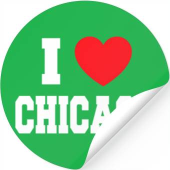 Discover I Love Chicago Stickers
