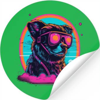 Discover Pink Glasses Stickers