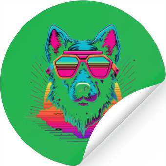 Discover Cool Retro Stickers
