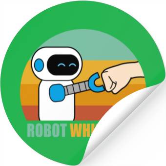 Discover Robot Whisperer Robotisc Engeneering Stickers