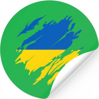 Discover Ukrainian Flag Ukraine Stickers
