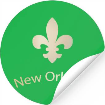 Discover New Orleans Merchandise Stickers