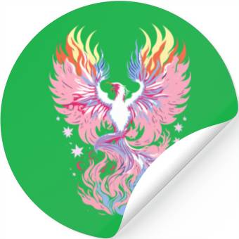 Discover Trans Phoenix 2 Stickers