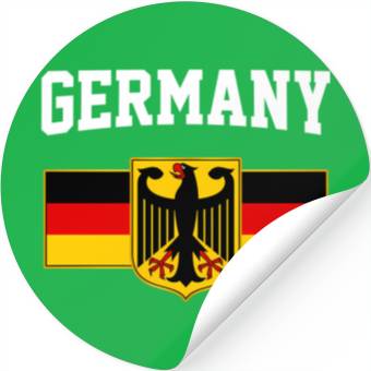 Discover German Flag Germany Stickers