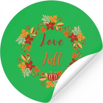 Discover Hello Fall Sweet Autumn Stickers