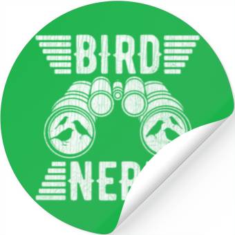 Discover Bird Nerd Birdwatcher Birds Stickers