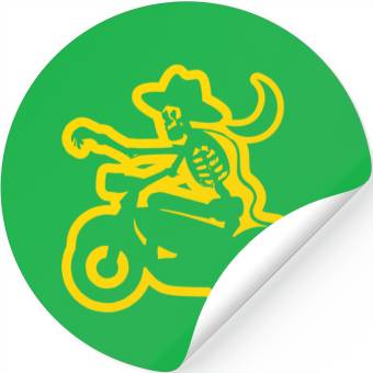 Discover Skeleton Rider Stickers