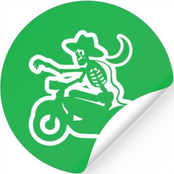 Discover Skeleton Rider Stickers
