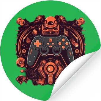 Discover Next Level Gaming Our Advanced Controller Design Stickers