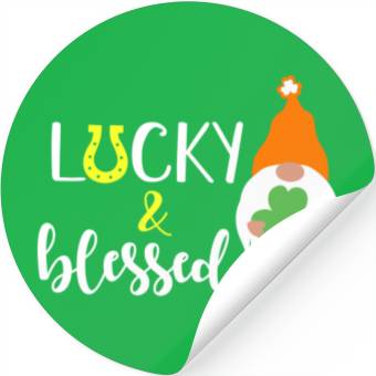 Discover Lucky And Blessed Stickers