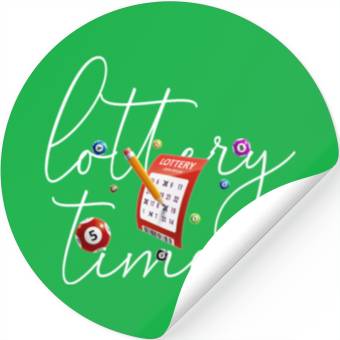 Discover Lottery Bingo Time Stickers