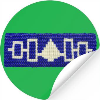 Discover Haudenosaunee Iroquois Native Indigenous Bead Stickers
