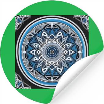 Discover Unique Mandala V2 Stickers