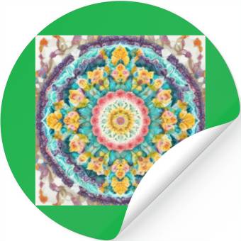 Discover Unique Mandala V3 Stickers