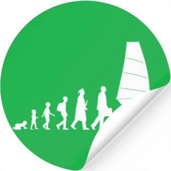 Discover Windsurfing Evolution Stickers