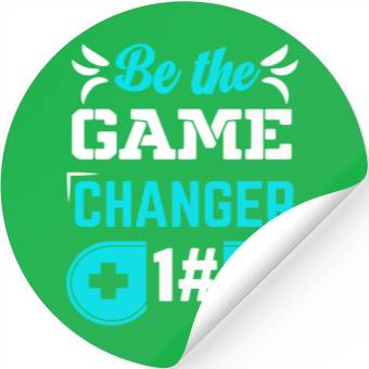 Discover BE THE GAME CHANGER Stickers