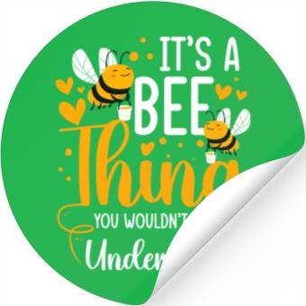 Discover Bee Bumblebee Apiary Wasp Stickers
