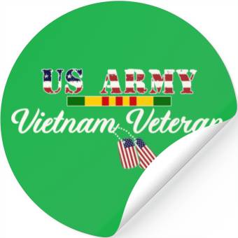 Discover US Army Vietnam Veteran Stickers