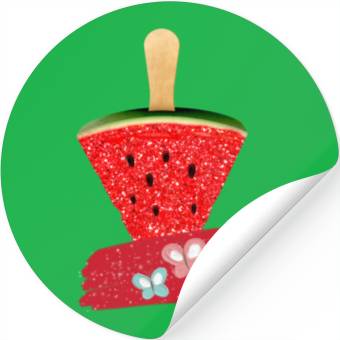 Discover summer watermelon Stickers