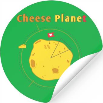 Discover Gorgonzola Galaxy Stickers
