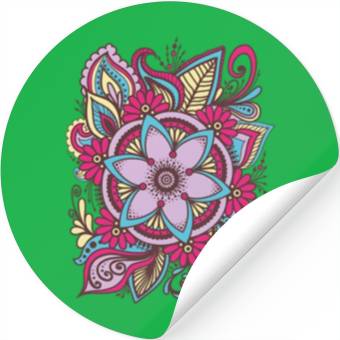 Discover Splash blossom Stickers