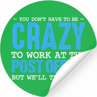 Discover Mail Carrier Postal Post Office Worker Postman Stickers