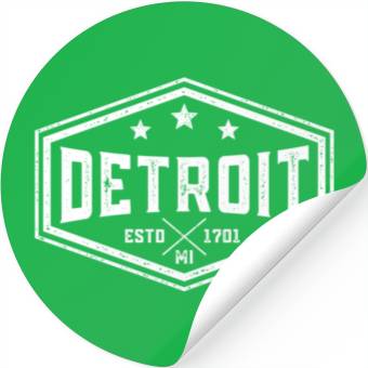 Discover Detroit Stickers