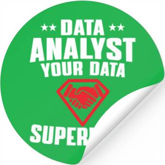 Discover Great Data Analyst Superhero Stickers